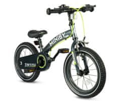 Qplay Otroško kolo Qplay - Miniby 14-palčno kolo za ravnotežje, sivo