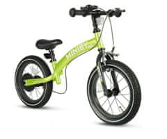 Qplay Otroško kolo Qplay - Miniby 14-palčno kolo za ravnotežje, zelena barva