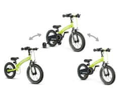 Qplay Otroško kolo Qplay - Miniby 14-palčno kolo za ravnotežje, zelena barva