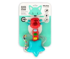 shumee Glasbena ropotuljasta kitara - Rock star - 0699 RDEČA