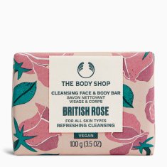 The Body Shop Milo za obraz in telo British Rose 100 g