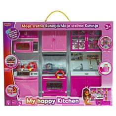 Denis Mini kuhinja za lutke, zvok/svetloba, modularna, raznolika