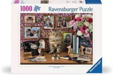 Ravensburger Moja mala muca sestavljanka, 1000 delov