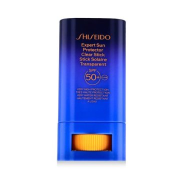Shiseido Expert Sun Protector Clear Stick vodoodporna zaščita pred soncem za obraz za vse tipe kože 20 g unisex