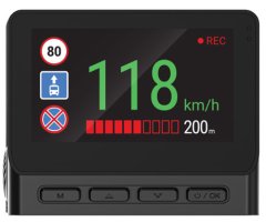 Navitel RS990 GPS avto kamera, 7,6 cm (3"), 4K Ultra HD, 160°