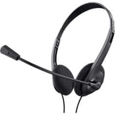 Trust Primo Chat Headset žične črne