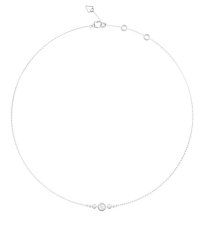 Guess Elegantna jeklena ogrlica Tiny Pearly JUBN05519JWRHT/U