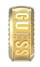 Guess Brezčasni pozlačeni prstani s kristali za moške Levji kralj JUME05013JWYGT/U