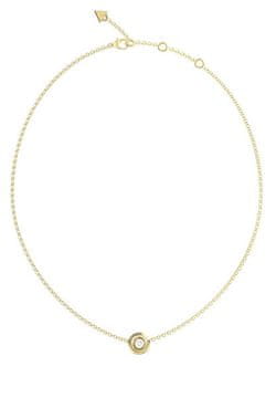 Guess Elegantna pozlačena ogrlica Majorelle JUBN05377JWYGT/U