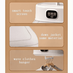 Smania Pametni zložljivi sušilnik za oblačila Dryhut | Prenosni sušilnik perila | Hiter sušilnik oblačil