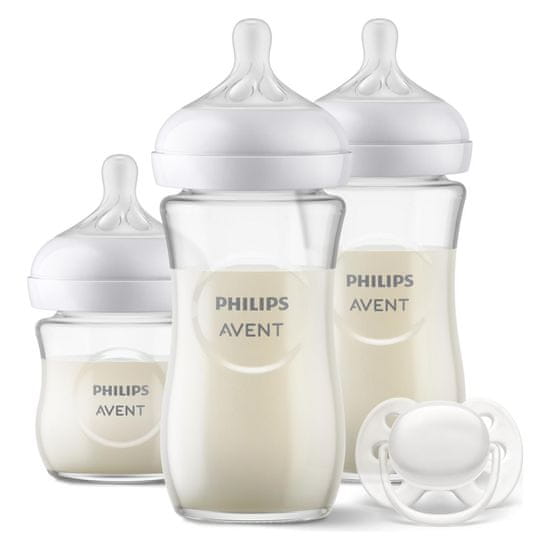  Philips Avent SCD878/11 komplet stekleničk Natural Response, stekloe