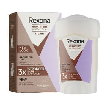Rexona Trdni dezodorant Woman Maxi mum Protection Sensitiv e Dry 45 ml