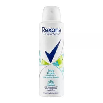 Rexona Sprej proti potenju Blue Poppy & Apple 150 ml
