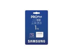 Samsung Spominska kartica PRO Plus micro SDXC, 1TB, 180MB/s, U3, V30, A2, UHS-I, z adapterjem