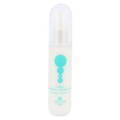 Kallos KJMN Absolute Keratin Milk vlažilen losjon za suhe in poškodovane lase 50 ml za ženske