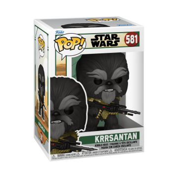Funko POP! STAR WARS - BOOK OF BOBA FETT - KRRSANTAN W/BG