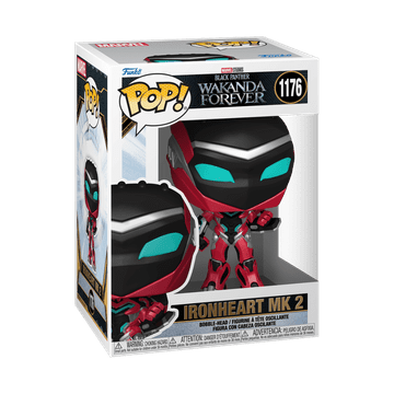 Funko POP! MARVEL - BLACK PANTER - IRON HEART MK 2