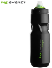 MS ENERGY MSB-10 steklenica za kolo, 710 ml, črna