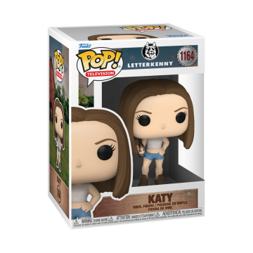 Funko POP! TELEVISION: LETTERKENNY -KATY W/ PUPPERS & BEER