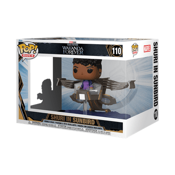 Funko POP! RIDES SUPER DELUXE: BLACK PANTHER - SHURI IN SUNBIRD