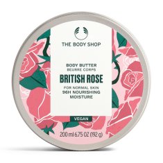 The Body Shop Negovalno maslo za telo British Rose 200ml