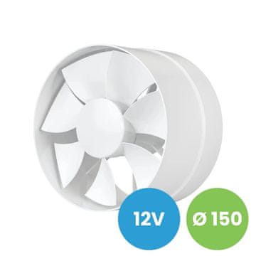 AKVAVENT PROFIT 5 12V, Kanalski Kopalniški ventilator z nizko napetostjo SB D125