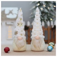 Flamenco Mystique Vrhunski božični plišasti palček, višina 33 cm, teža 265 g