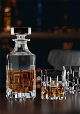 RCR Cristalleria Set Etna / Dekanter + kozarci za Whisky / 7kos