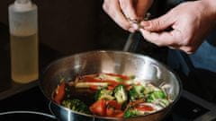 Ponev iz nerjavečega jekla / 32cm / 1mm / indukcija