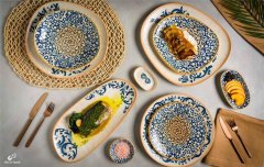 Bonna Alhambra plitki krožnik Gourmet / 19cm / 12kos