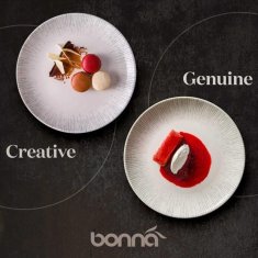 Bonna Iris globoki krožnik Gourmet / 24cm / 400ml / 6kos