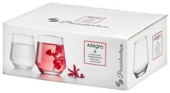 Pasabahce Kozarec Allegra za žganje / 12cl / 6 kos