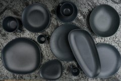 Bonna Graphite plitki krožnik Vago / 29cm / 6 kos