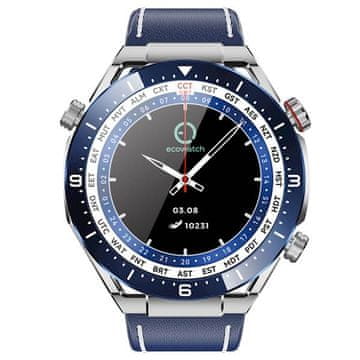 MaxCom Ecowatch 1 pametna ura, srebrna