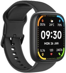 MaxCom Ecowatch 6 pametna ura, črna