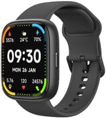 MaxCom Ecowatch 6 pametna ura, črna