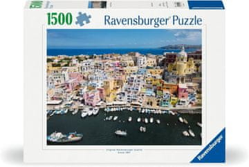 Ravensburger I colori di Procida Barve otoka sestavljanka, 1500 delov