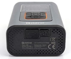 Platinet PTC22 brezžična zračna tlačilka, črno srebrna