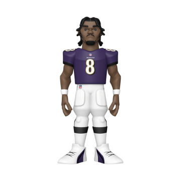 Funko POP! GOLD 12" NFL: RAVENS - LAMAR JACKSON
