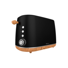 Cecotec Toaster TrendyToast 9000 Black Woody