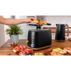 Cecotec Toaster TrendyToast 9000 Black Woody