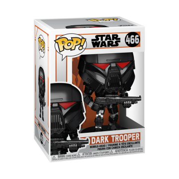 Funko POP! STAR WARS: MANDALORIAN - DARK TROOPER (BATTLE)