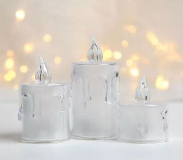 KM Ambientna Led Elektronska Sveča 3,6 x 6cm