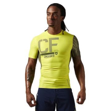 Reebok Majice rumena Crossfit SS Compression