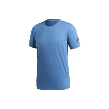 Adidas Majice obutev za trening svetlo modra Freelift Prime Tee Blue