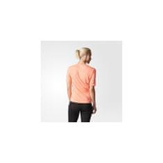 Adidas Majice obutev za trening oranžna S Tshirt Short Sleeves Supernova