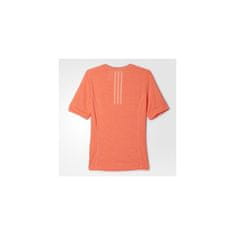 Adidas Majice obutev za trening oranžna S Tshirt Short Sleeves Supernova