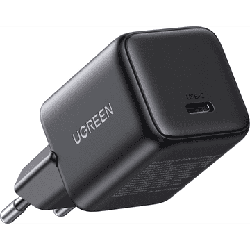 Ugreen 30W USB-C GaN hitri polnilec - črn