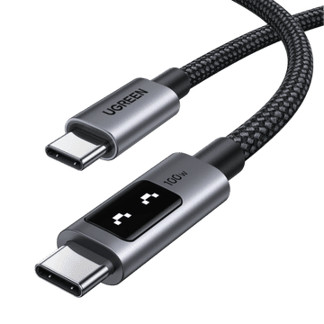 Ugreen Uno USB-C na USB-C polnilni kabel 100W, 1M
