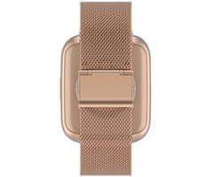Forever ForeVigo 4 SW-330 pametna ura, AMOLED, BT 5.4, Android + iOS, IP68, roza zlata (Rose Gold)